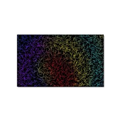 Minimal Glory Sticker Rectangular (100 Pack) by nateshop