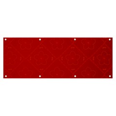 Red Chinese Background Chinese Patterns, Chinese Banner And Sign 8  X 3  by nateshop
