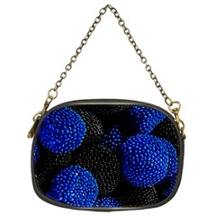 Berry, One,berry Blue Black Chain Purse (one Side) by nateshop