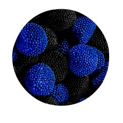 Berry, One,berry Blue Black Mini Round Pill Box (pack Of 3) by nateshop