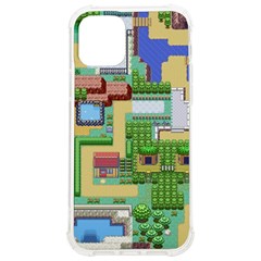 Pixel Map Game Iphone 12/12 Pro Tpu Uv Print Case by Cemarart
