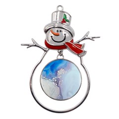 Huawei Metal Snowman Ornament by nateshop