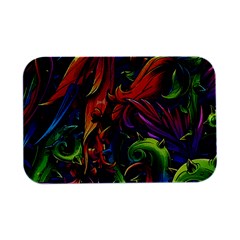 Colorful Floral Patterns, Abstract Floral Background Open Lid Metal Box (silver)   by nateshop
