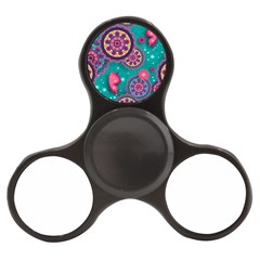 Floral Pattern, Abstract, Colorful, Flow Finger Spinner by nateshop