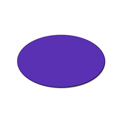 Ultra Violet Purple Sticker (oval) by bruzer