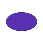 Ultra Violet Purple Sticker Oval (10 pack) Front