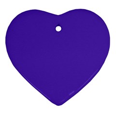 Ultra Violet Purple Ornament (heart) by bruzer