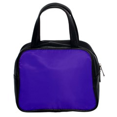 Ultra Violet Purple Classic Handbag (two Sides) by bruzer