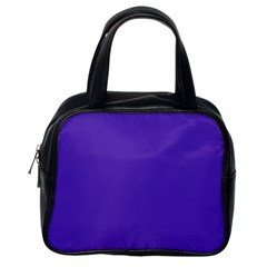 Ultra Violet Purple Classic Handbag (one Side) by bruzer