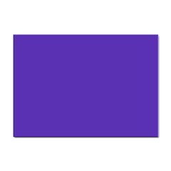 Ultra Violet Purple Sticker A4 (100 Pack) by bruzer
