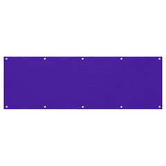 Ultra Violet Purple Banner And Sign 12  X 4  by bruzer