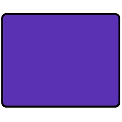 Ultra Violet Purple Fleece Blanket (medium) by Patternsandcolors