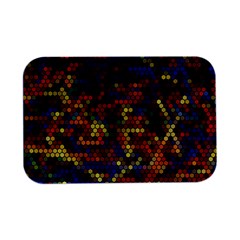 Hexagon Honeycomb Pattern Design Open Lid Metal Box (silver)   by Ndabl3x