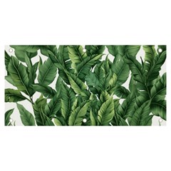 Tropical Leaves Banner And Sign 6  X 3  by goljakoff