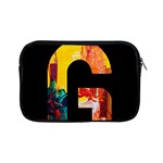 Abstract, Dark Background, Black, Typography,g Apple iPad Mini Zipper Cases Front