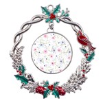 Background-1814372 Metal X mas Wreath Holly leaf Ornament Front