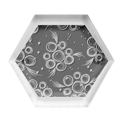 Floral-5522380 Hexagon Wood Jewelry Box by lipli