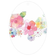 Flower-2342706 Uv Print Acrylic Ornament Oval by lipli