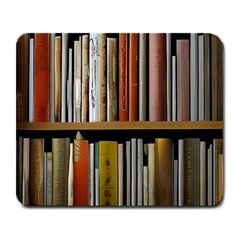Book Nook Books Bookshelves Comfortable Cozy Literature Library Study Reading Reader Reading Nook Ro Large Mousepad by Maspions