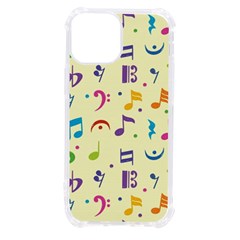 Seamless Pattern Musical Note Doodle Symbol Iphone 13 Mini Tpu Uv Print Case by Apen