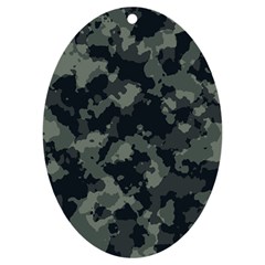 Camouflage, Pattern, Abstract, Background, Texture, Army Uv Print Acrylic Ornament Oval by nateshop