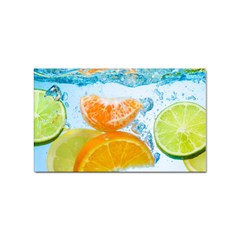 Fruits, Fruit, Lemon, Lime, Mandarin, Water, Orange Sticker Rectangular (10 Pack) by nateshop