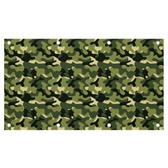 Camouflage Pattern Banner And Sign 7  X 4  by goljakoff
