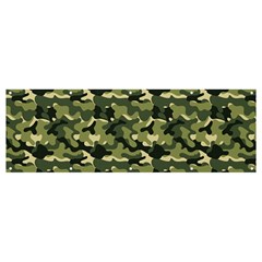 Camouflage Pattern Banner And Sign 12  X 4  by goljakoff