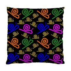 Pattern Repetition Snail Blue Standard Cushion Case (one Side) by Maspions