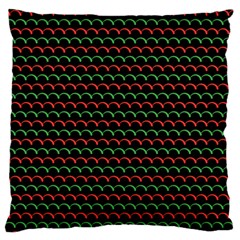 Geometric Pattern Design Line Large Cushion Case (one Side) by Maspions