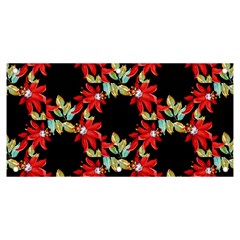 Floral Geometry Banner And Sign 6  X 3  by Sparkle