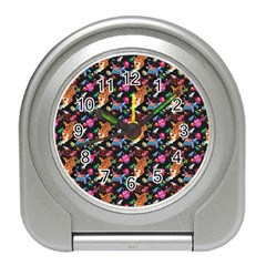 Beautiful Pattern Travel Alarm Clock by Sparkle