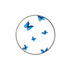 Butterfly-blue-phengaris Hat Clip Ball Marker by saad11
