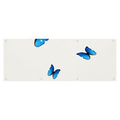 Butterfly-blue-phengaris Banner And Sign 8  X 3  by saad11