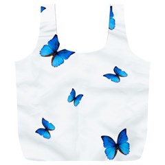 Butterfly-blue-phengaris Full Print Recycle Bag (xxxl) by saad11