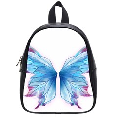 Butterfly-drawing-art-fairytale  School Bag (small) by saad11