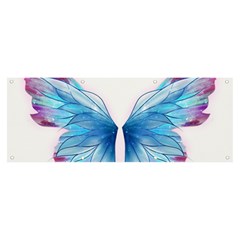 Butterfly-drawing-art-fairytale  Banner And Sign 8  X 3  by saad11