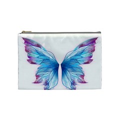 Butterfly-drawing-art-fairytale  Cosmetic Bag (medium) by saad11