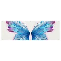 Butterfly-drawing-art-fairytale  Banner And Sign 12  X 4  by saad11