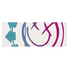 Blink 182 Logo Banner And Sign 8  X 3  by avitendut
