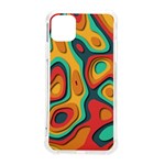 Paper Cut Abstract Pattern iPhone 11 Pro Max 6.5 Inch TPU UV Print Case Front