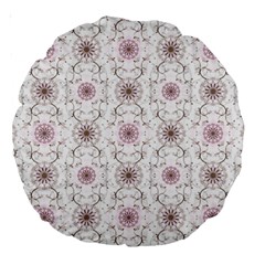 Pattern Texture Design Decorative Large 18  Premium Round Cushions by Grandong