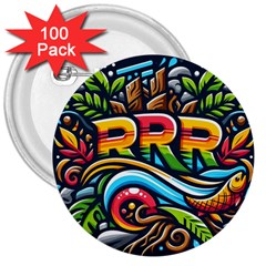 Aae24150-0412-4269-b61e-3879f8d676ed 3  Buttons (100 Pack)  by RiverRootsReggae
