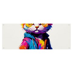 Wild Cat Banner And Sign 8  X 3  by Sosodesigns19