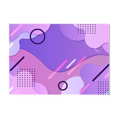 Colorful Labstract Wallpaper Theme Crystal Sticker (a4) by Apen